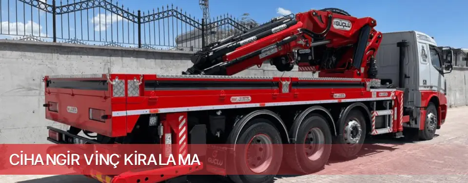 Cihangir İlçemi Vinç Kiralama